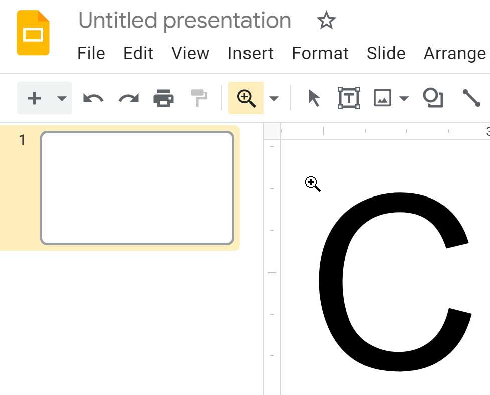 zooming using the cursor zooming using the cursor