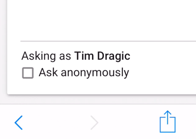 ask anonymously ask anonymously