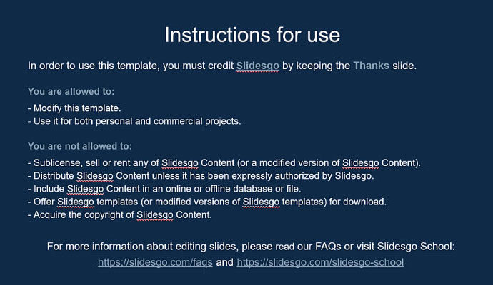 reading the instructions for use reading the instructions for use