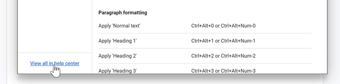 clicking view all in help center button clicking view all in help center button