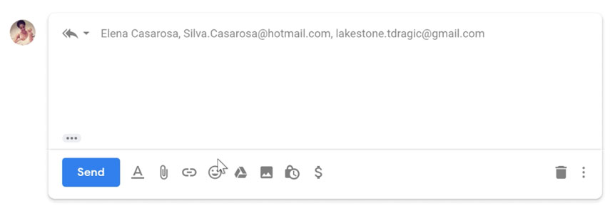 Replying to all Replying to all