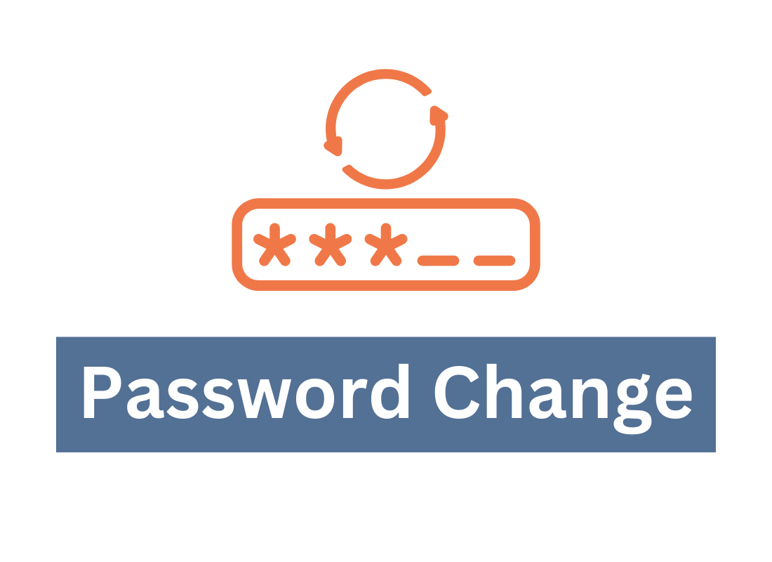 The Change password icon