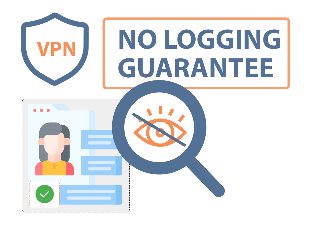 A VPN preventing your usage from being logged