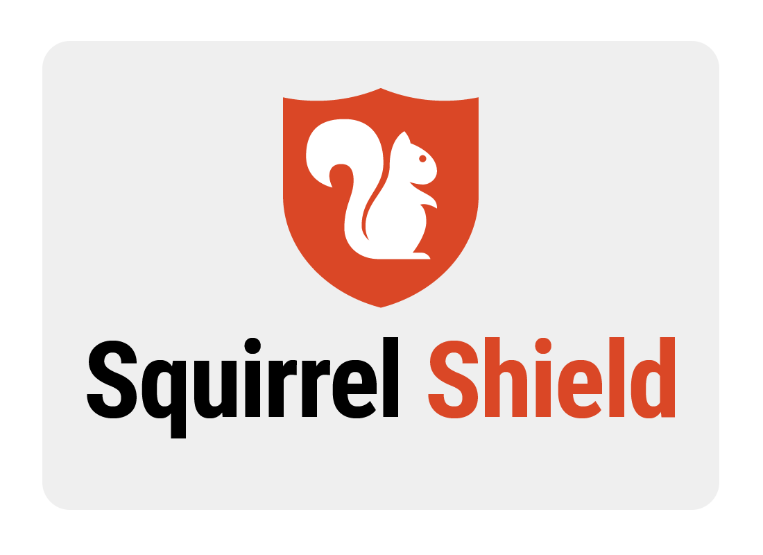 The Squirrel Shield logo