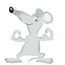 This mouse is pumped up!